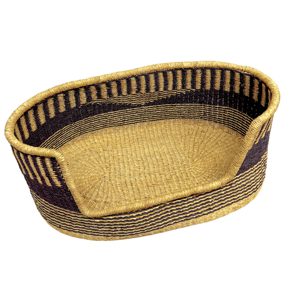 Dog Basket - Medium 1-Adinkra Designs