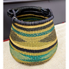Pot Basket - Coloured Designs 5-Adinkra Designs