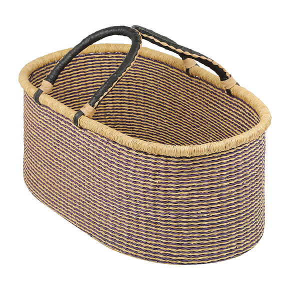 Baby Moses Flat Basket - Kaku-Adinkra Designs