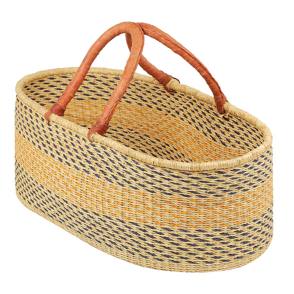 Baby Moses Flat Basket - Tani-Adinkra Designs