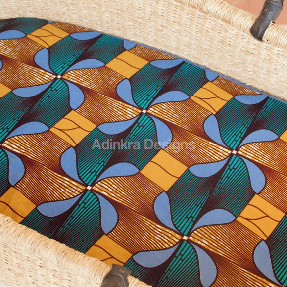 Fitted Bassinet Sheets - Riverstone-Adinkra Designs