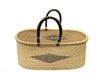 Baby Moses Flat Basket - 3-Adinkra Designs