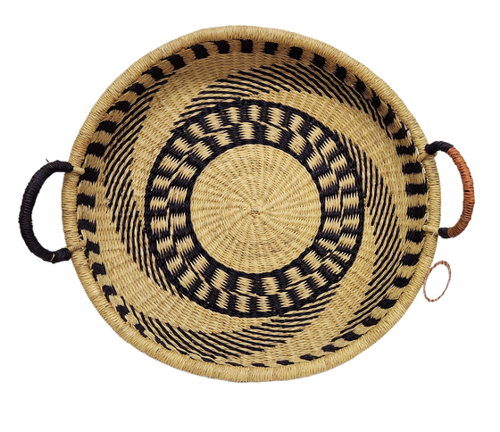 Tray Wall Basket - 50 cm 15-Adinkra Designs