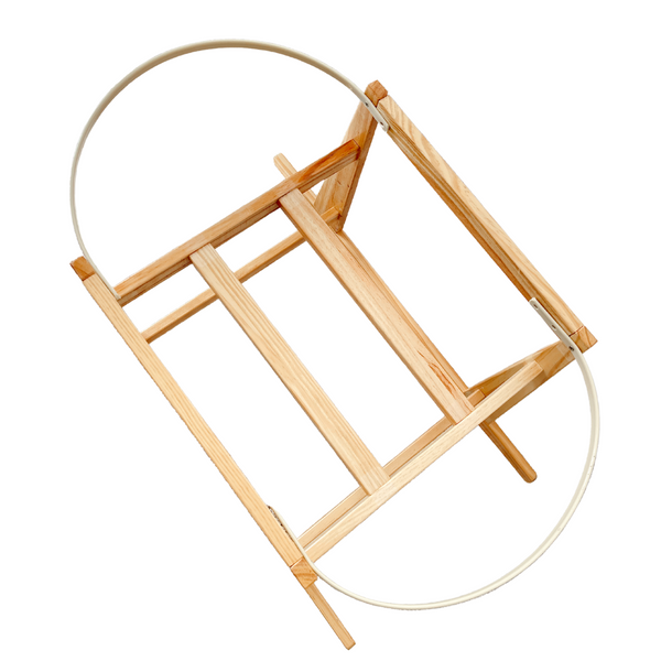 Clair de Lune Deluxe Rocking Moses Basket Stand