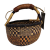 Round Basket - Small 35-Adinkra Designs