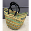 Market Basket Open Weave - Coloured Designs - Large 87-Adinkra Designs