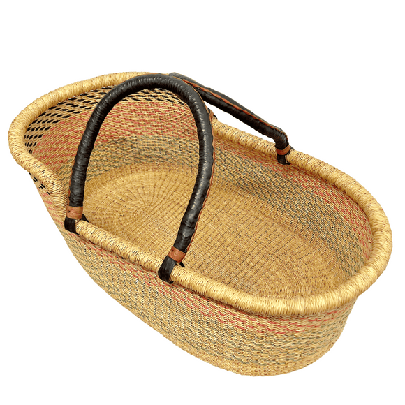 Baby Moses Basket - 41-Adinkra Designs