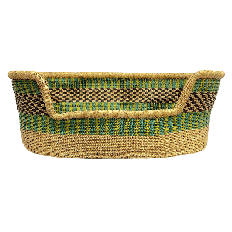 Dog Basket - Medium 2-Adinkra Designs