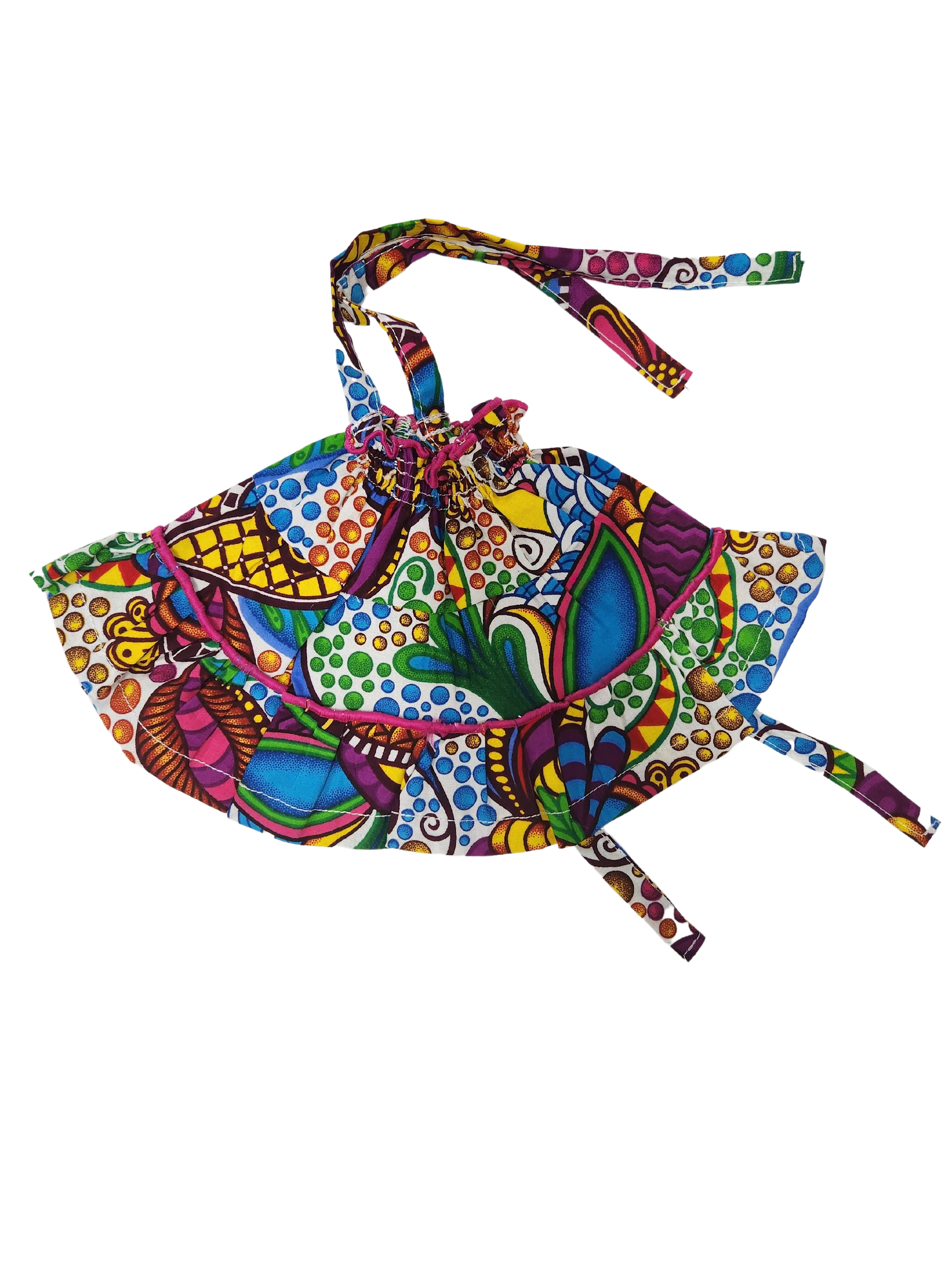 Dolls Dress – 3-Adinkra Designs