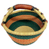 Round Basket - Large 000-Adinkra Designs
