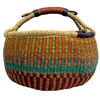 Round Basket - Large 125-Adinkra Designs