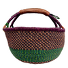 Round Basket - Large 133-Adinkra Designs