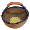 Round Basket - Large 137-Adinkra Designs