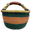 Round Basket - Large 141-Adinkra Designs