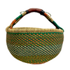 Round Basket - Large 167-Adinkra Designs