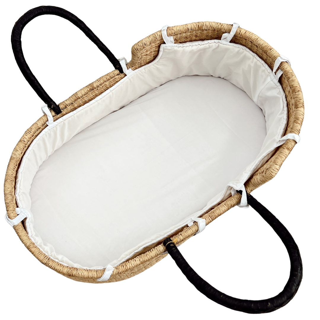 Baby Moses Basket Liner-Adinkra Designs