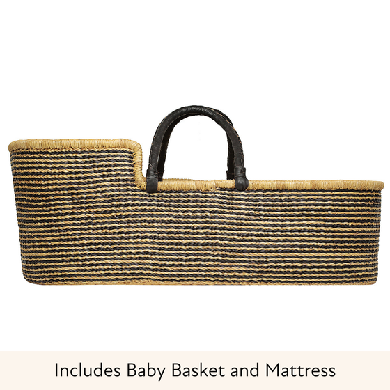 Baby Moses Basket - Kaku-Adinkra Designs