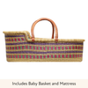 Baby Moses Basket - 40-Adinkra Designs