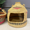 Cat Basket - Coloured Design 1-Adinkra Designs