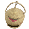 Cat Basket - Coloured Design 2-Adinkra Designs