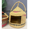 Cat Basket - Coloured Design 2-Adinkra Designs