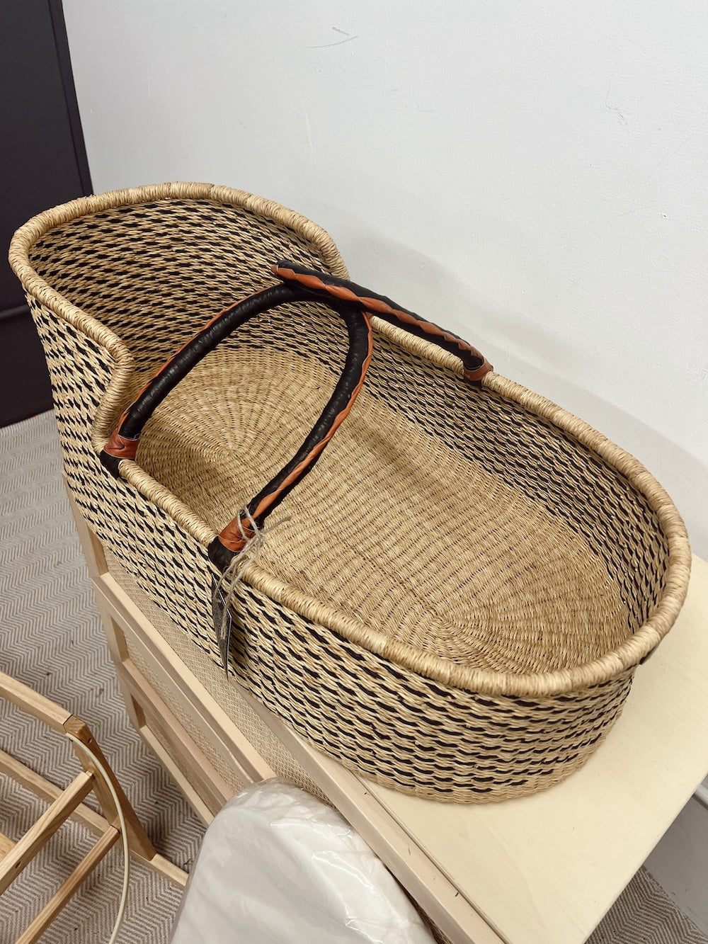 ON SALE: Baby Moses Basket - Joojo-Adinkra Designs