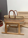 ON SALE: Baby Moses Flat Basket - Tani-Adinkra Designs