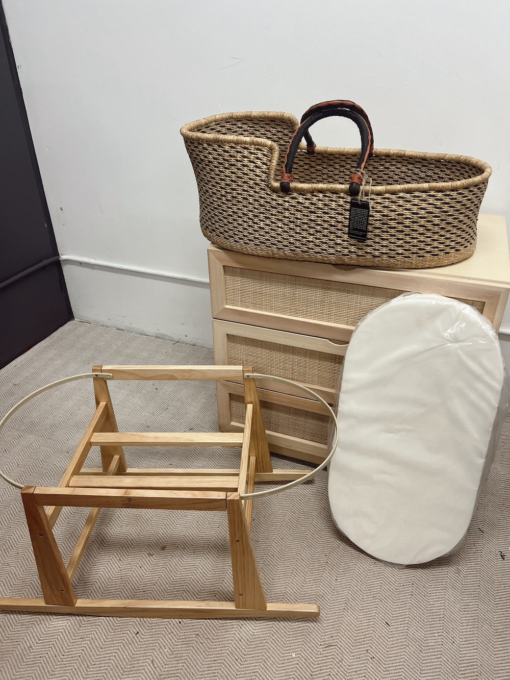 ON SALE: Baby Moses Basket - Joojo-Adinkra Designs