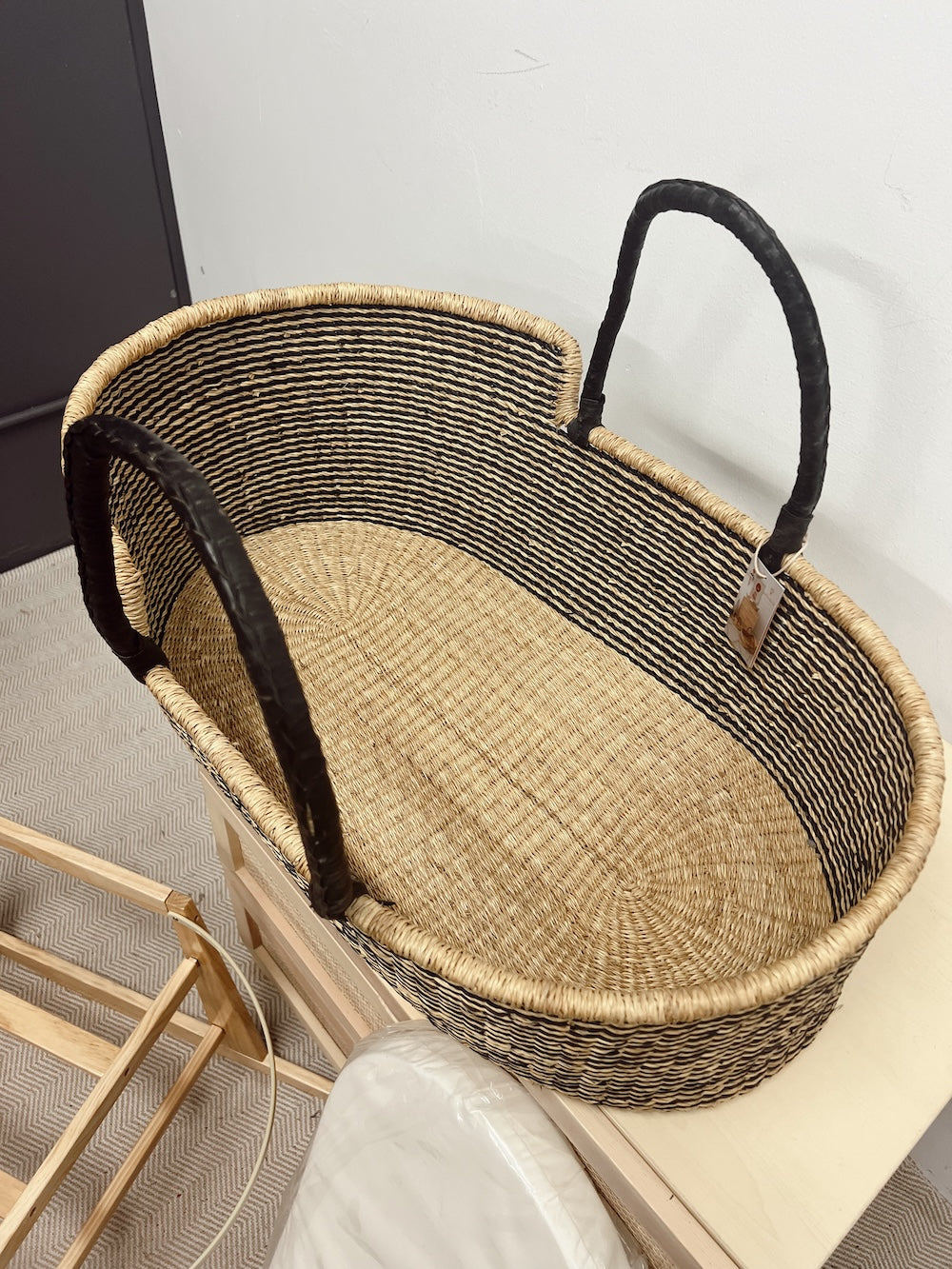 ON SALE: Baby Moses Basket - Kaku-Adinkra Designs