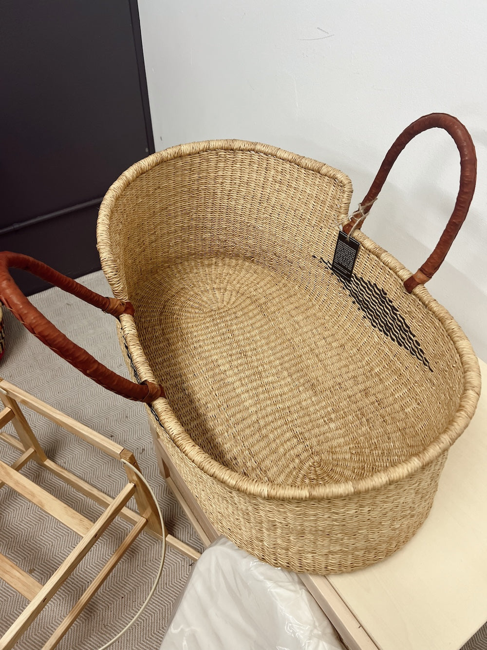 ON SALE: Baby Moses Basket - Yao-Adinkra Designs