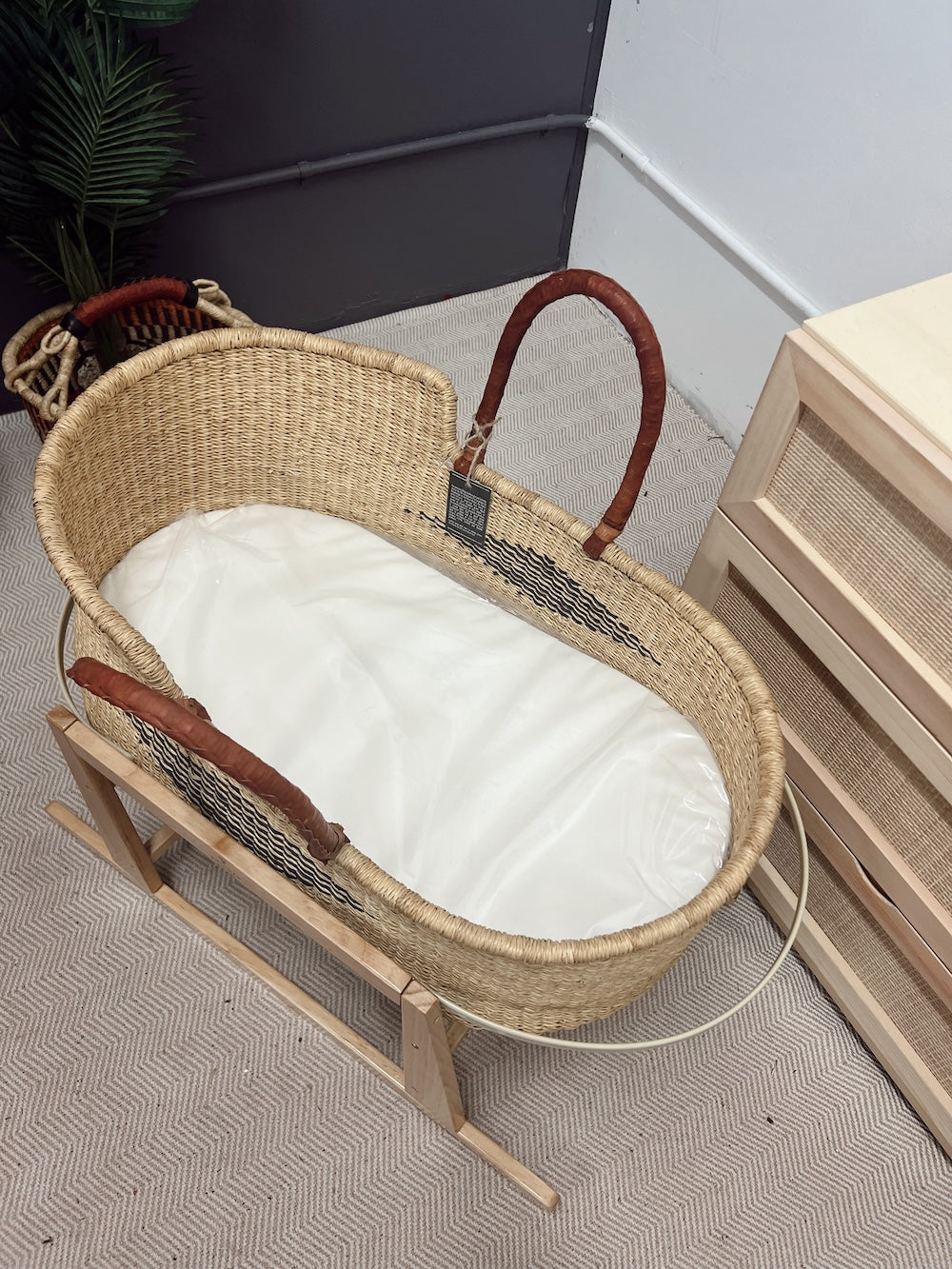 ON SALE: Baby Moses Basket - Yao-Adinkra Designs