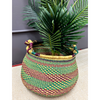 Pot Basket - Coloured Designs 4-Adinkra Designs
