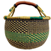 Round Basket - Large 123-Adinkra Designs