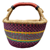 Round Basket - Large 23-Adinkra Designs