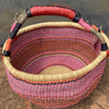 Round Basket - Large 24-Adinkra Designs