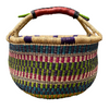 Round Basket - Large 28-Adinkra Designs