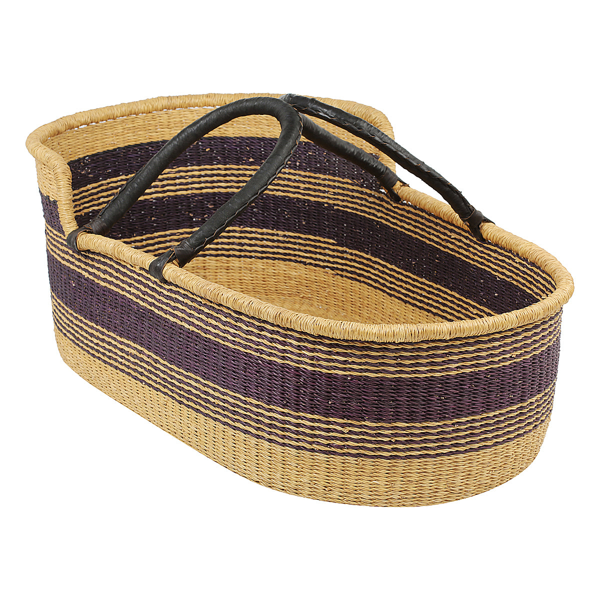 Baby Moses Basket - 28-Adinkra Designs