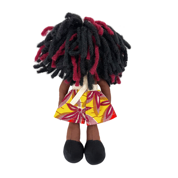 Ohemaa Keepsake Doll - Amayah-Adinkra Designs