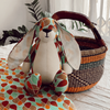 Ankara Soft Toy - Bunny-Adinkra Designs