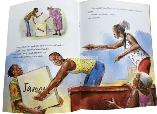 Where's Jamela? Children's book set in Africa