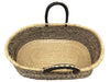 Baby Moses Flat Basket - 2-Adinkra Designs