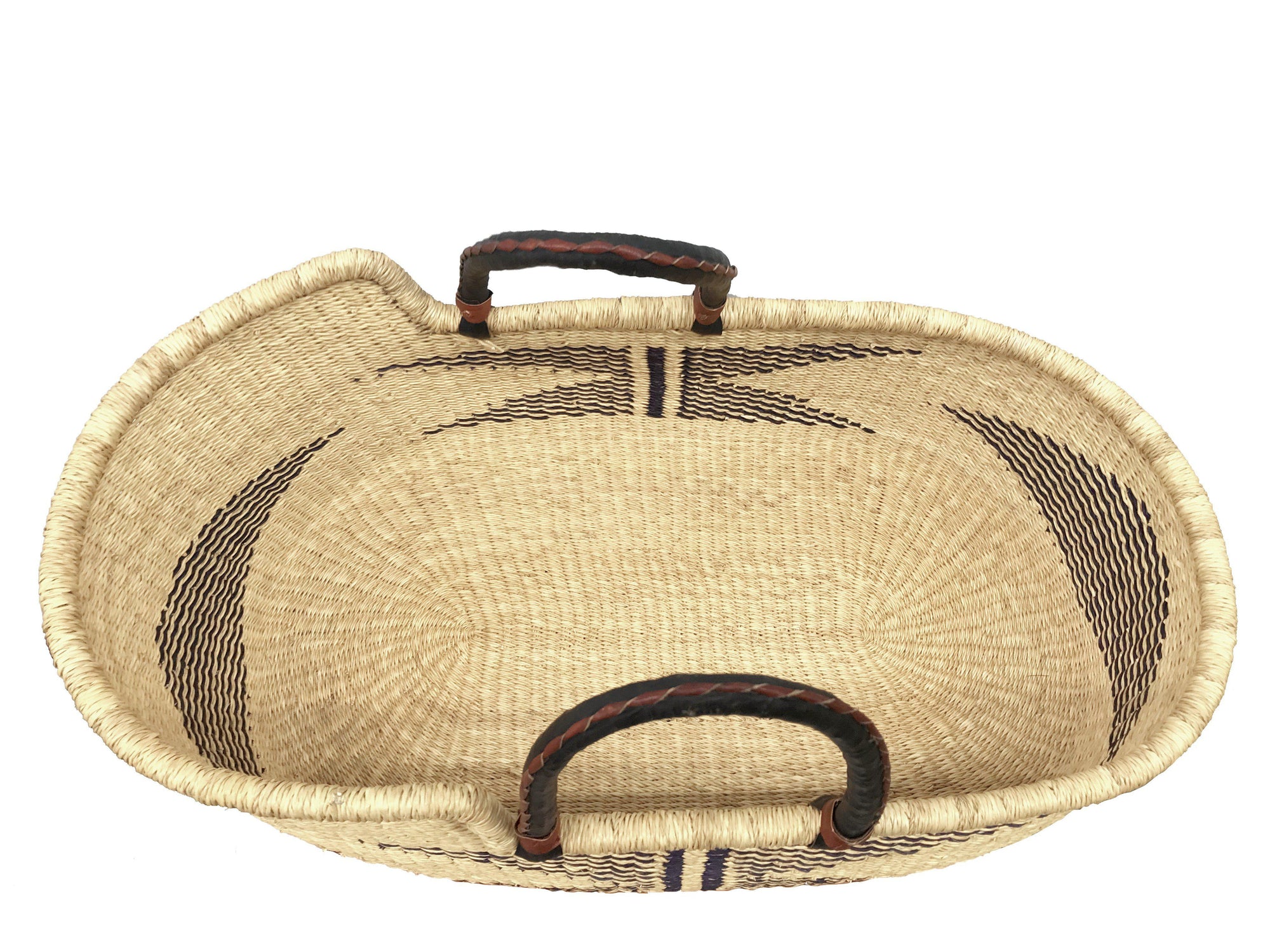 Baby Moses Basket - 3-Adinkra Designs