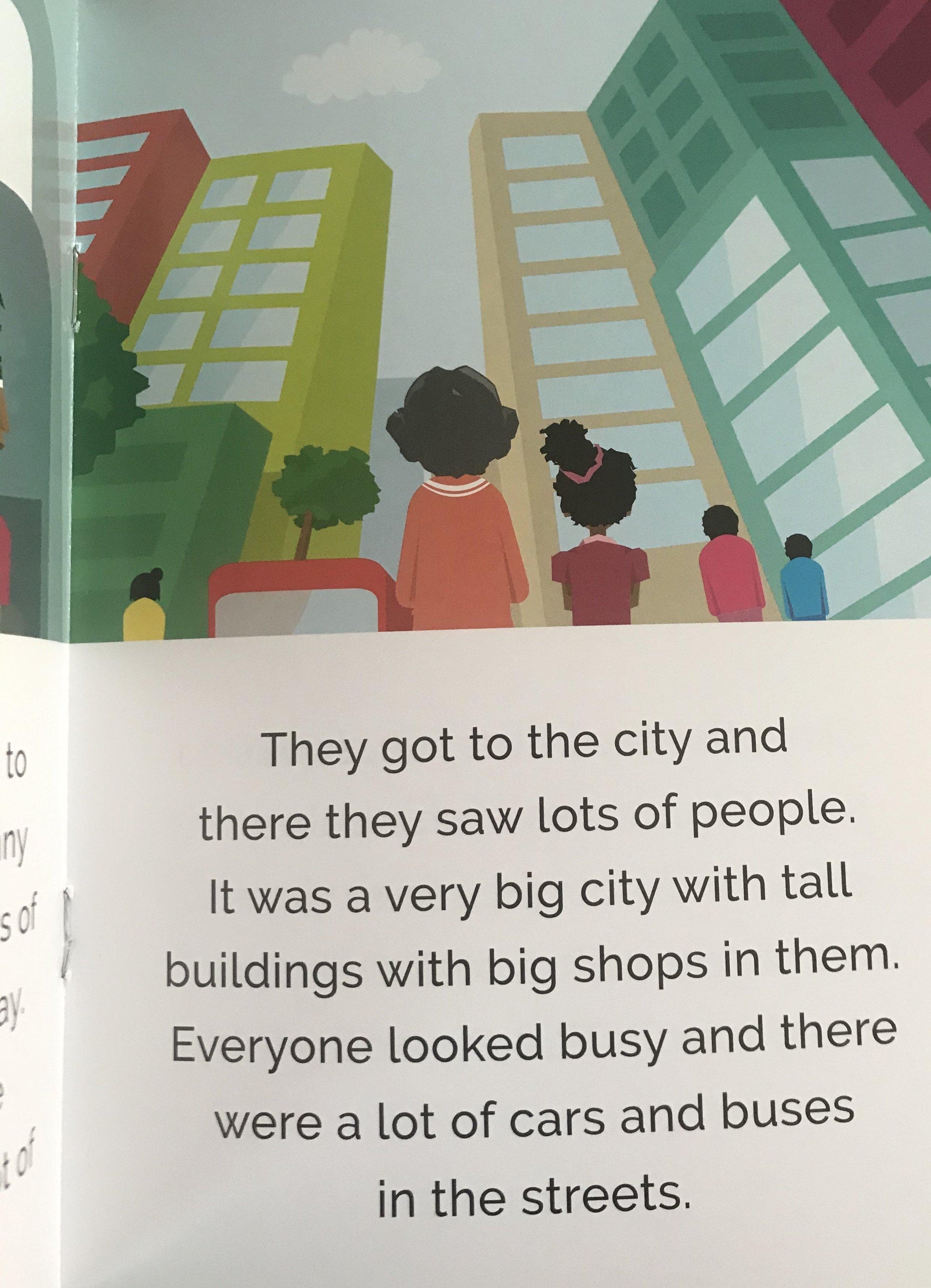 A Visit To The City by Delali Avemega-Adinkra Designs