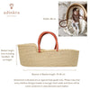 Baby Moses Basket - 4-Adinkra Designs