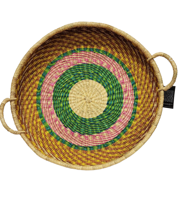 Tray Wall Basket 55 cm 21 Adinkra Designs