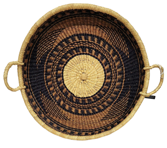 Tray Wall Basket - 50 cm 24-Adinkra Designs