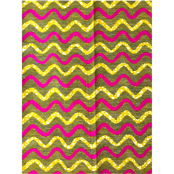 African Fabric - Australia Cha Cha Cha - Design 4-Adinkra Designs