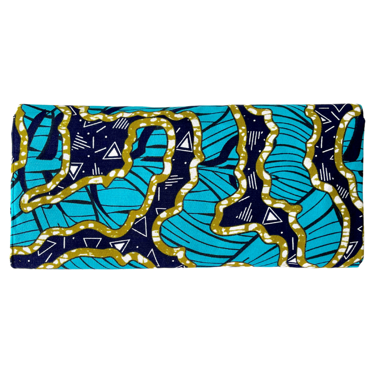 African Fabric - Australia Ocean Ripple - Design 20-Adinkra Designs