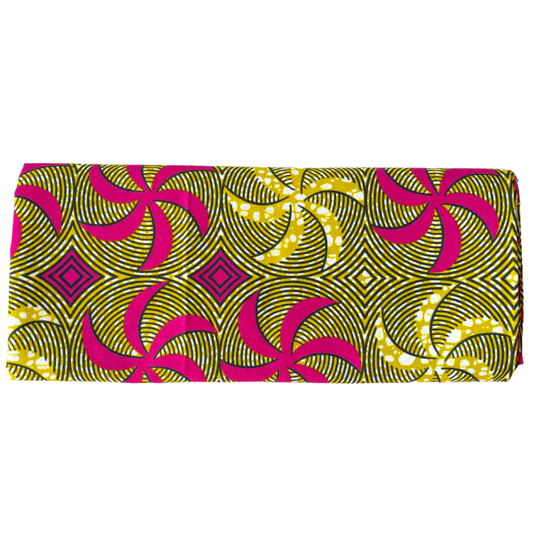African Fabric - Australia Swirl - Design 16-Adinkra Designs