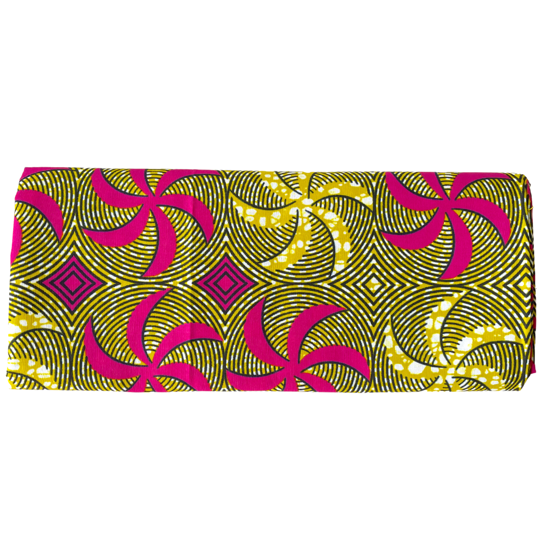 African Fabric - Australia Swirl - Design 16-Adinkra Designs